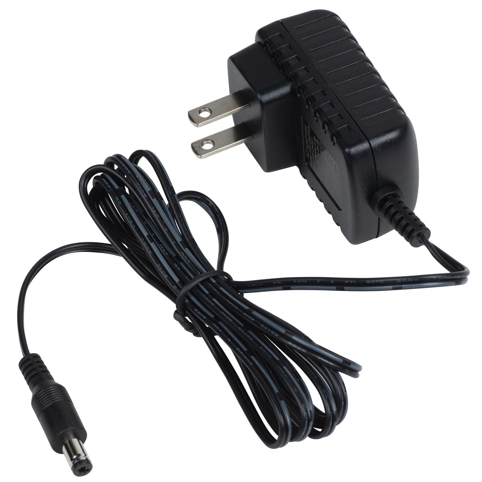 9V 1A Power Supply AC Adapter with 6 ft. Cord 2.1 x 5.5mm